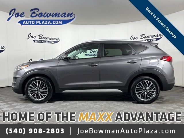 Gray (Magnetic Force Metallic) 2020 Hyundai Tucson SUV / Crossover All-Wheel Drive 6-Speed Automatic