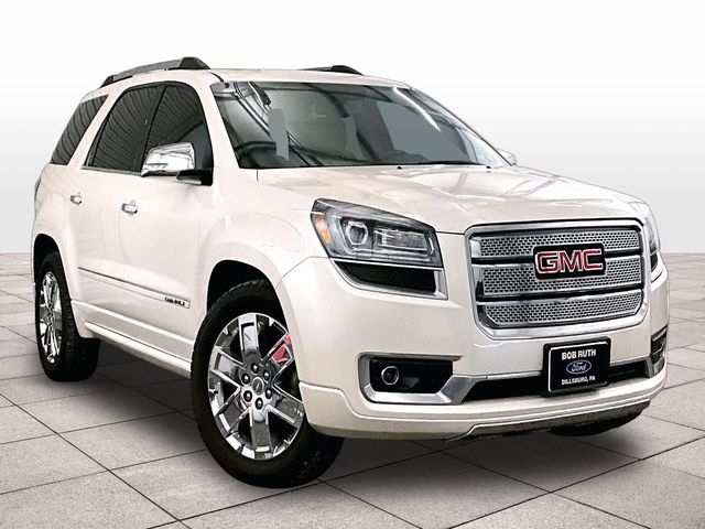2014 GMC Acadia Denali White at Phil Fitts Ford