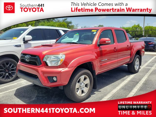 Barcelona Red Metallic 2013 Toyota Tacoma Pickup Truck Four-Wheel Drive 5-Speed Automatic Overdrive