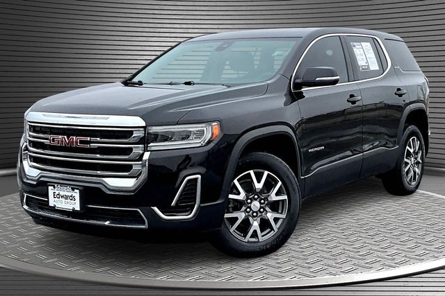 Black (Ebony Twilight Metallic) 2023 GMC Acadia SLE AWD SUV / Crossover Four-Wheel Drive 9-Speed Automatic