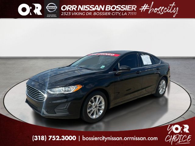 Black 2019 Ford Fusion Sedan Front-Wheel Drive 6-Speed Automatic