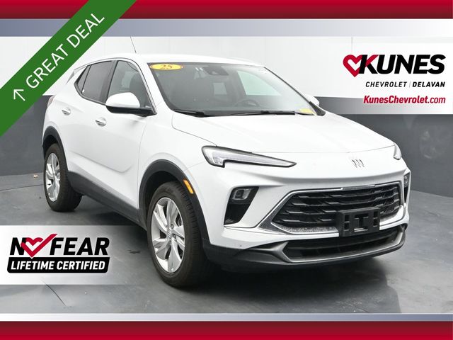 Summit White 2025 Buick Encore GX SUV / Crossover Front-Wheel Drive Continuously Variable Transmission