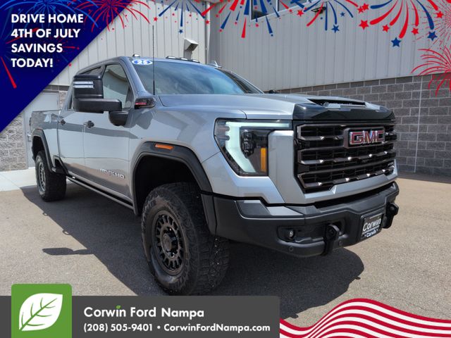 Sterling Metallic 2025 GMC Sierra 2500HD Pickup Truck Four-Wheel Drive Automatic