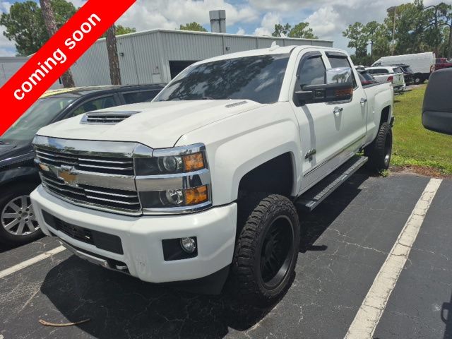 Summit White 2017 Chevrolet Silverado 2500HD Pickup Truck Four-Wheel Drive 6-Speed Automatic