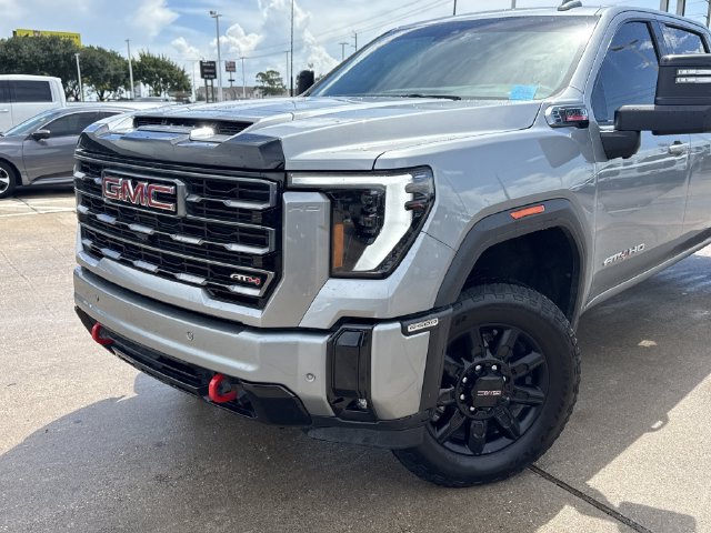 2025 GMC Sierra 2500HD AT4 Silver at EAG Ford Navasota