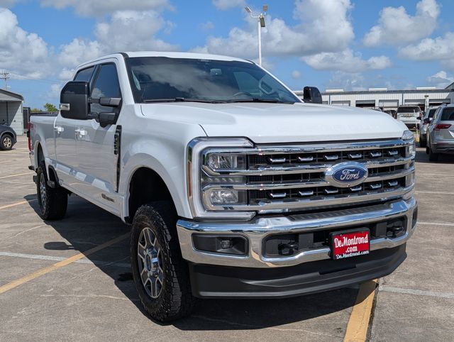 2025 Ford F-250SD Lariat White at Wharton Ford