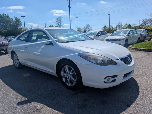 White 2008 Toyota Camry Solara Coupe 5-Speed Automatic Overdrive