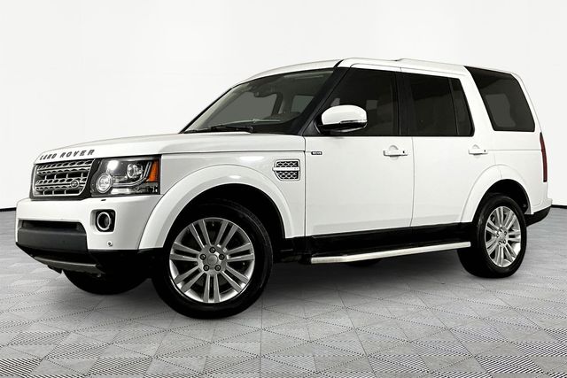 White 2016 Land Rover LR4 HSE LUX AWD SUV / Crossover All-Wheel Drive 8-Speed Automatic
