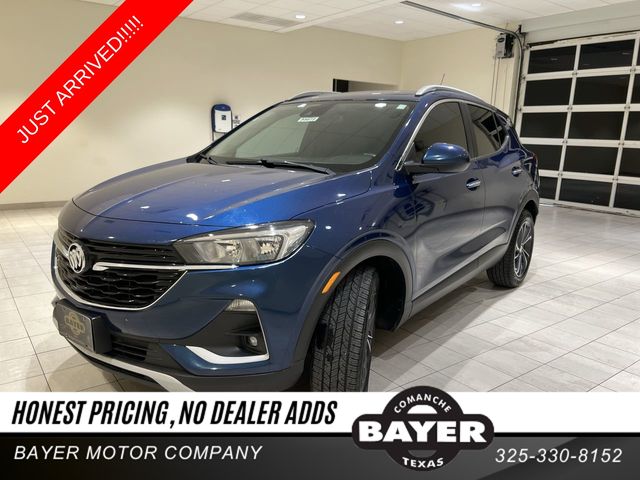 Blue (Deep Azure Metallic) 2021 Buick Encore GX SUV / Crossover Front-Wheel Drive Continuously Variable Transmission