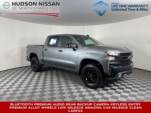 2021 Satin Steel Metallic Chevrolet Silverado 1500 LT Trail Boss Truck