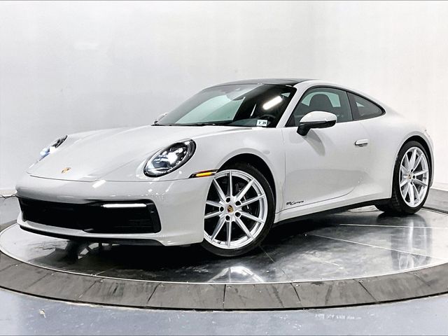 Chalk 2024 Porsche 911 Carrera Coupe RWD Coupe Rear-Wheel Drive 8-Speed Automatic