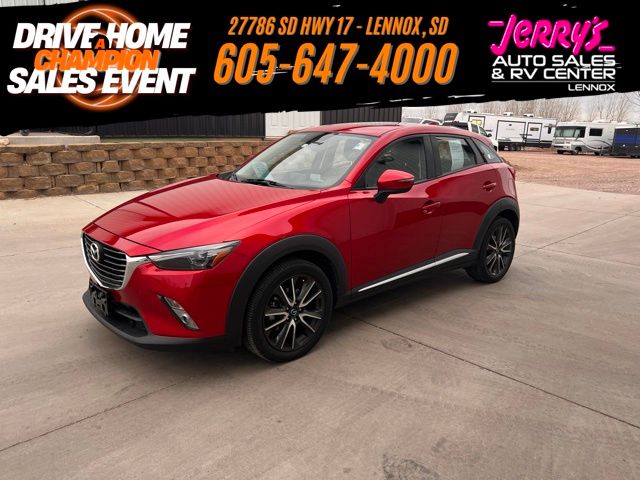 Soul Red Metallic 2016 Mazda CX-3 Grand Touring SUV / Crossover Front-Wheel Drive 6-Speed Automatic