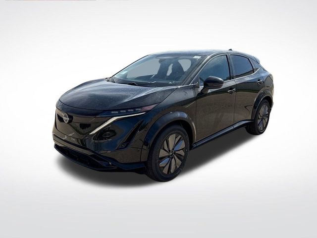 Black Diamond Pearl 2025 Nissan Ariya Platinum+ e-4ORCE SUV / Crossover All-Wheel Drive Continuously Variable Transmission