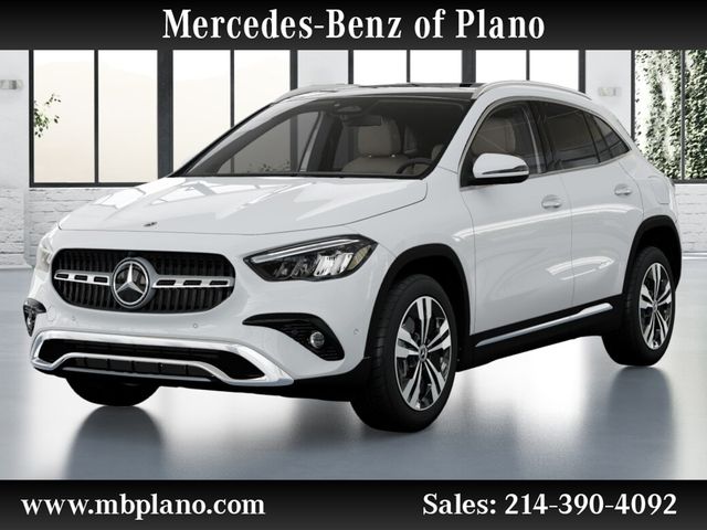 Polar White 2026 Mercedes-Benz GLA SUV / Crossover Front-Wheel Drive 8-Speed Dual Clutch