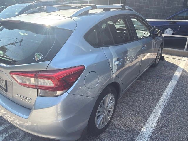 2017 Subaru Impreza 2.0i Premium Silver at Subaru and VW of Moon Township