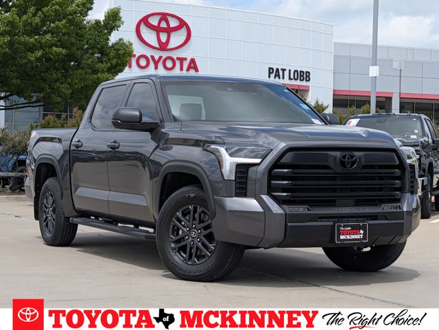 Magnetic Gray Metallic 2025 Toyota Tundra SR5 CrewMax Cab RWD Pickup Truck 4X2 Automatic