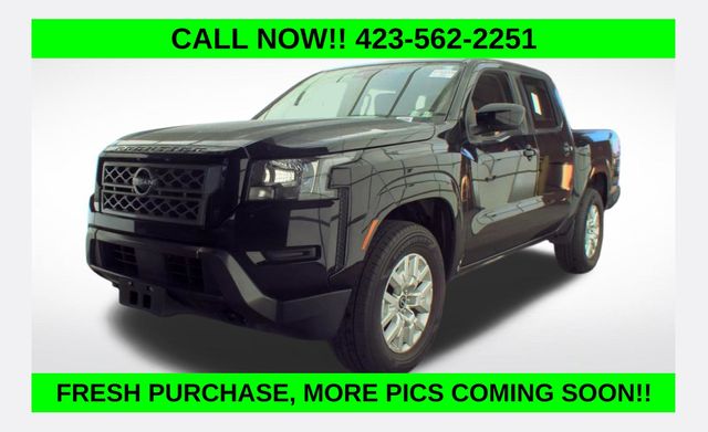 Super Black 2023 Nissan Frontier Pickup Truck Four-Wheel Drive 9-Speed Automatic