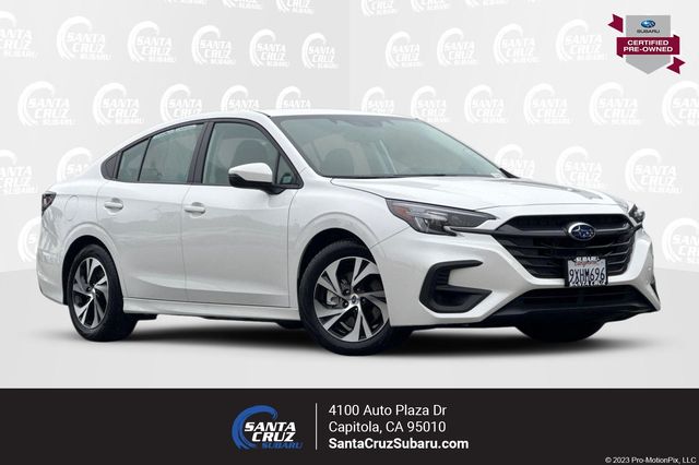 Crystal White Pearl 2025 Subaru Legacy Sedan All-Wheel Drive Continuously Variable Transmission