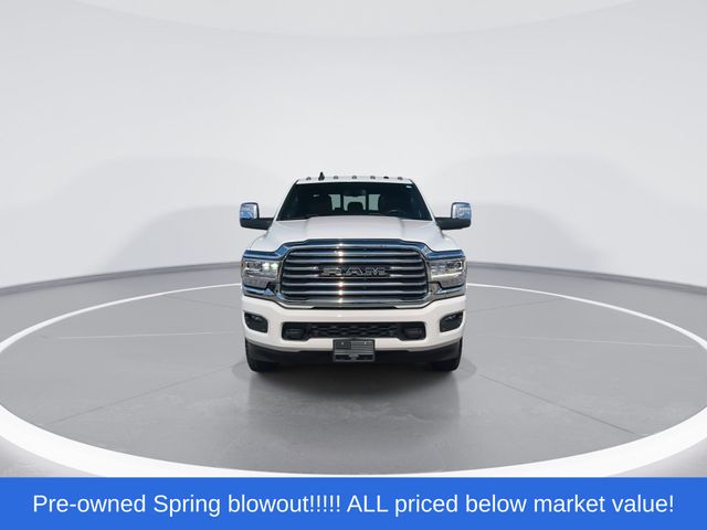 Used 2023 Bright White Clearcoat Ram Limited Longhorn image 3