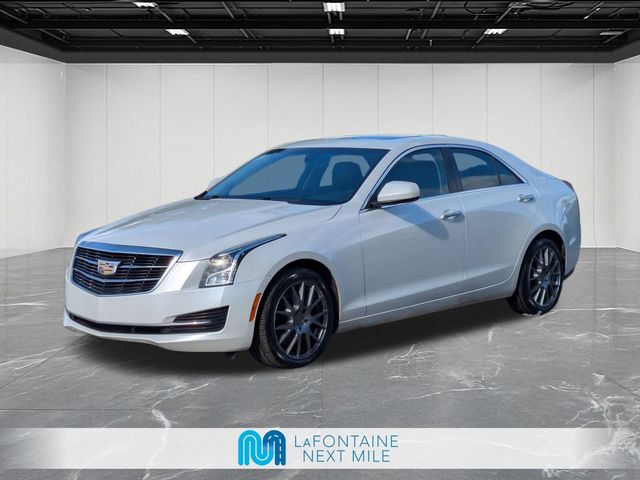 Crystal White 2017 Cadillac ATS 2.0T AWD Sedan All-Wheel Drive 8-Speed Automatic