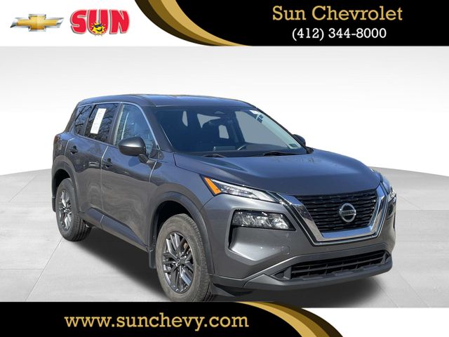 Gray (Gun Metallic) 2021 Nissan Rogue S AWD SUV / Crossover All-Wheel Drive Continuously Variable Transmission