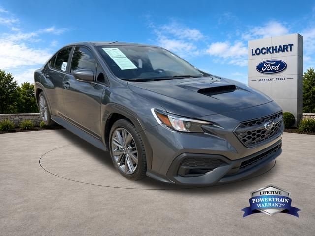 Magnetite Gray Metallic 2024 Subaru WRX Sedan All-Wheel Drive 6-Speed Manual