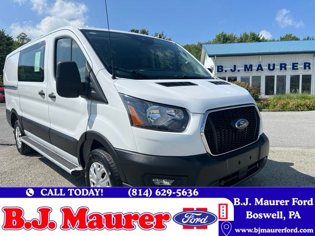 Oxford White 2025 Ford Transit Cargo Van Rear-Wheel Drive