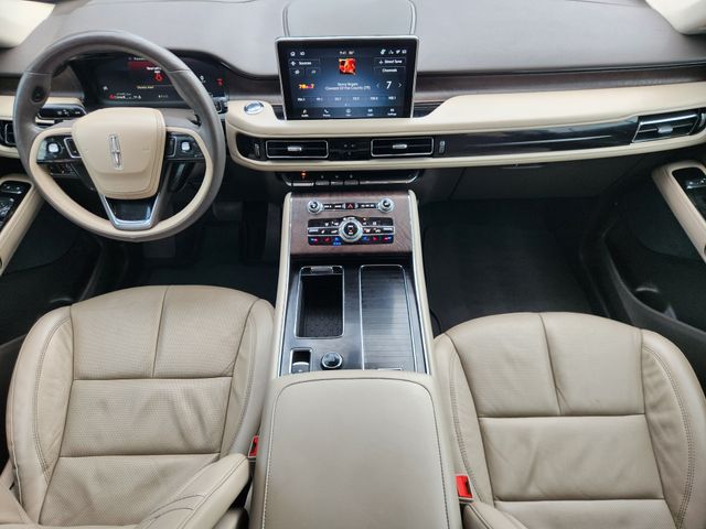 2021 Lincoln Aviator Reserve White at Bayshore Chrysler Jeep Dodge Ram