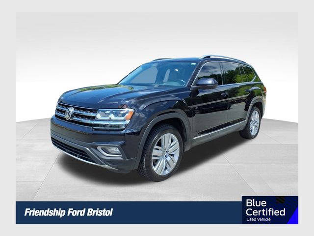 Deep Black 2019 Volkswagen Atlas SEL Premium 4Motion SUV / Crossover All-Wheel Drive 8-Speed Automatic