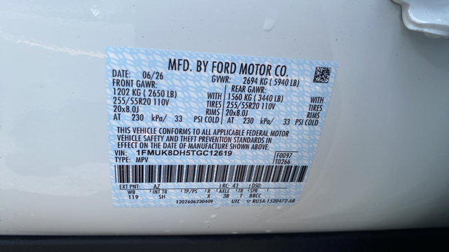 New 2026 White Metallic Ford Active image 30
