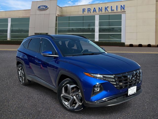 Intense Blue 2024 Hyundai Tucson SUV / Crossover Front-Wheel Drive 8-Speed Automatic