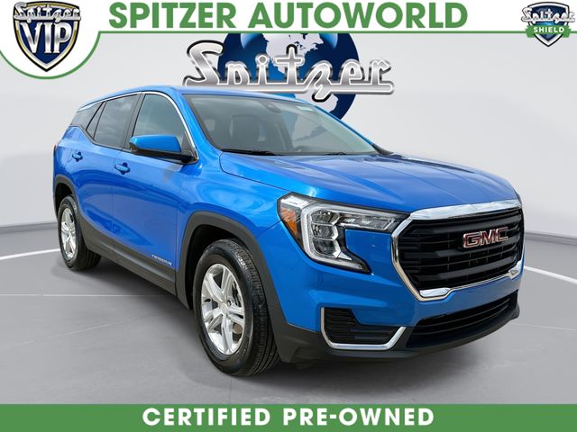 Riptide Metallic 2024 GMC Terrain SLE FWD SUV / Crossover Front-Wheel Drive 9-Speed Automatic