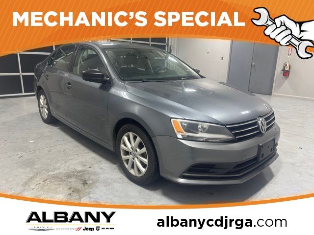 Gray 2015 Volkswagen Jetta Sedan Front-Wheel Drive 6-Speed Automatic