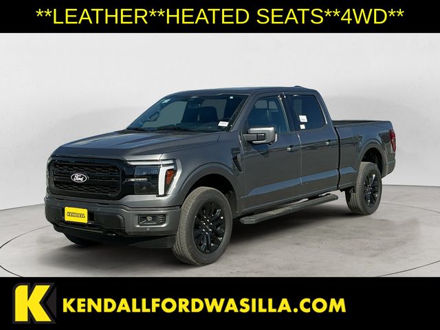 Gray 2025 Ford F-150 Pickup Truck Four-Wheel Drive Automatic