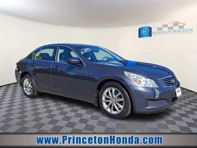 Gray (Platinum Graphite) 2009 INFINITI G37 x Sedan AWD Sedan All-Wheel Drive 7-Speed Automatic