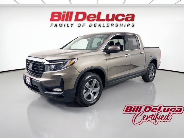 Sonic Gray Pearl 2022 Honda Ridgeline Pickup Truck All-Wheel Drive 9-Speed Automatic