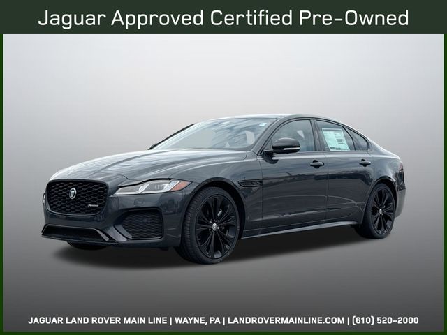 Carpathian_Grey 2024 Jaguar XF Sedan All-Wheel Drive 8-Speed Automatic