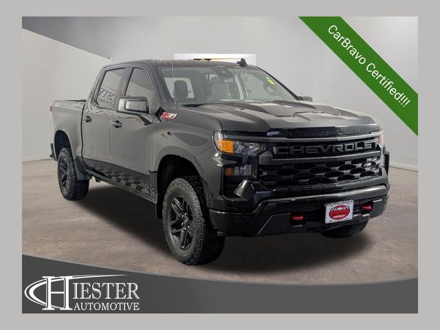 Black 2024 Chevrolet Silverado 1500 Pickup Truck Four-Wheel Drive 8-Speed Automatic