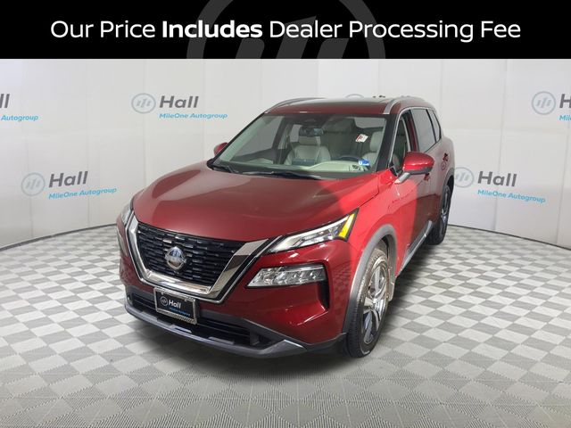 Red (Scarlet Ember Tintcoat) 2023 Nissan Rogue SUV / Crossover All-Wheel Drive Continuously Variable Transmission
