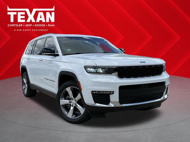 2021 Jeep Grand Cherokee L Limited White at Classic Elite Chevrolet Sugar Land