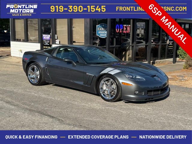 Cyber Gray Metallic 2011 Chevrolet Corvette Z16 Grand Sport 3LT Coupe RWD Coupe Rear-Wheel Drive 6-Speed Manual