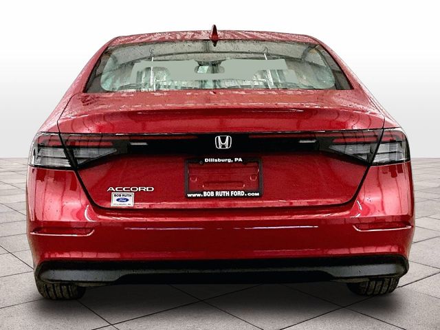 2024 Honda Accord EX Red at Honda North