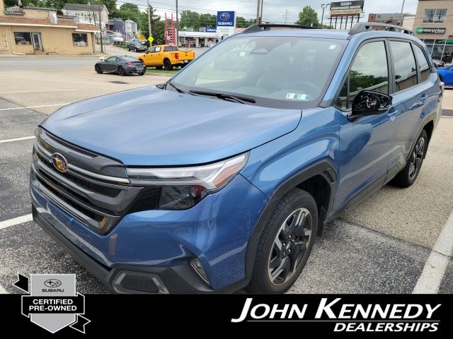 Horizon Blue Pearl 2025 Subaru Forester SUV / Crossover All-Wheel Drive Continuously Variable Transmission