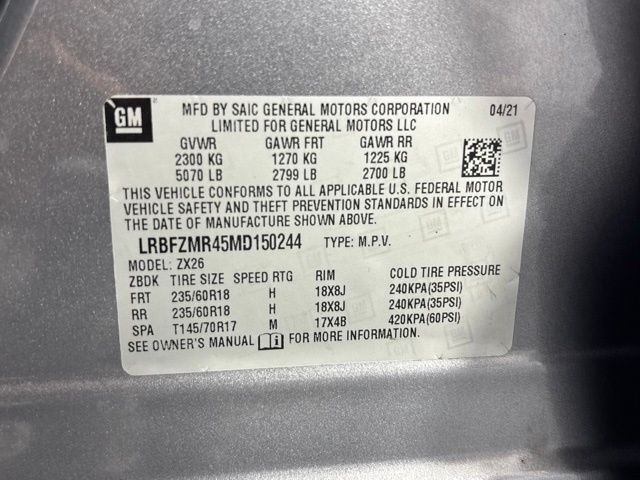 Used 2021 Buick Envision SUV