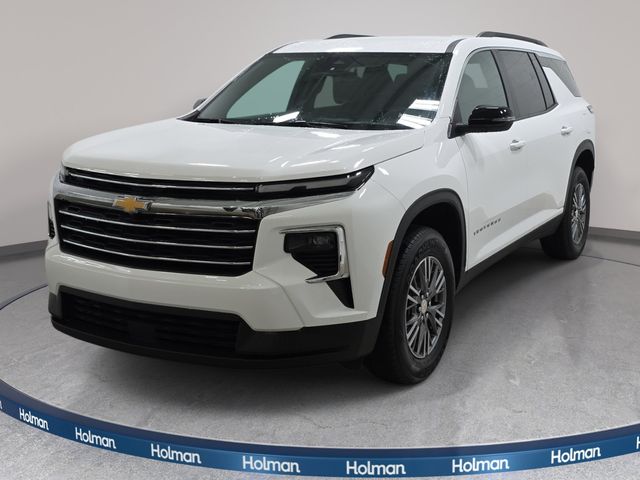 Summit White 2025 Chevrolet Traverse SUV / Crossover Four-Wheel Drive 8-Speed Automatic
