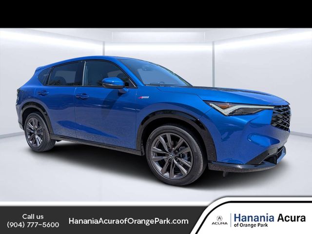 Adriatic Blue Sea Metallic 2025 Acura ADX SUV / Crossover All-Wheel Drive Continuously Variable Transmission