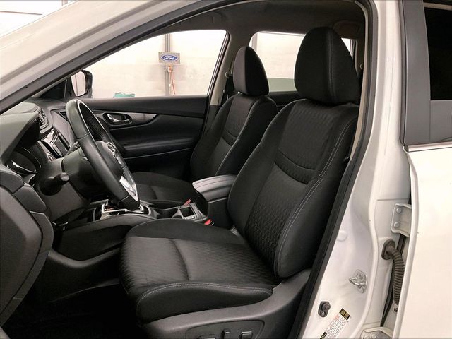 2018 Nissan Rogue SV White at Phil Fitts Ford