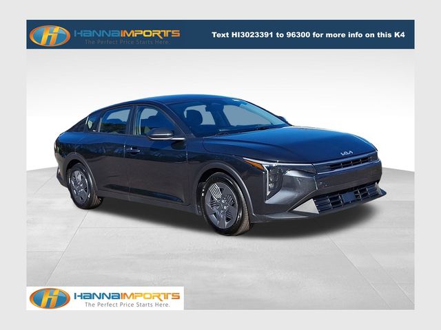 Interstellar Gray 2025 Kia K4 LX FWD Sedan Front-Wheel Drive Continuously Variable Transmission