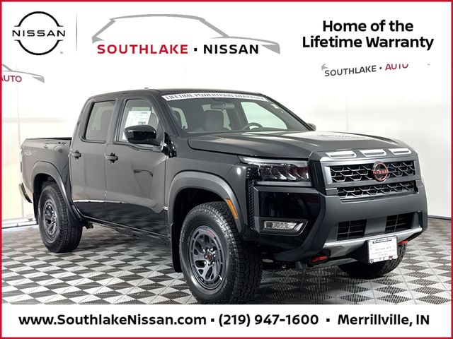 Super Black 2026 Nissan Frontier Pickup Truck Four-Wheel Drive 9-Speed Automatic Overdrive