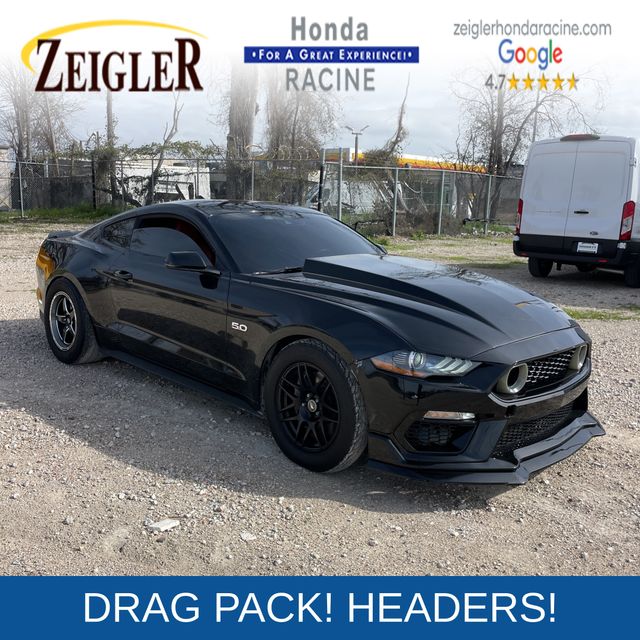 Shadow Black 2022 Ford Mustang Coupe Rear-Wheel Drive Automatic